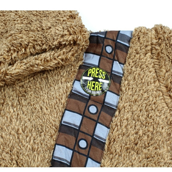 Brand New SW Chewbacca Costume Robe with Chewy - Picture 3 of 5